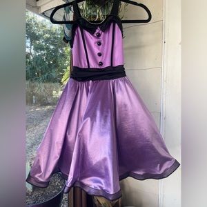 Weissman rockabilly 50s dress retro vintage circle skirt dress